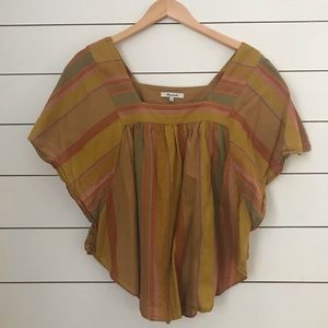 Madewell striped blouse